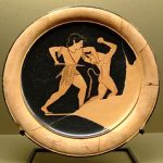 Theseus und der  Minotaurus