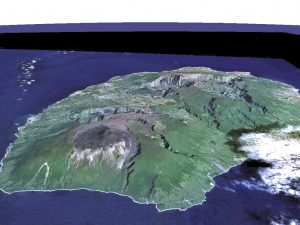 Réunion aus der Osttrichtung