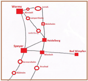 römisches Straßennetz