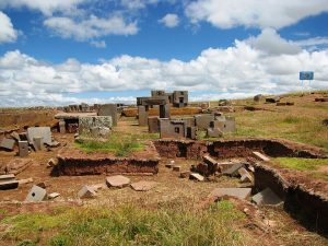 Die Ruinen von Pumapunku