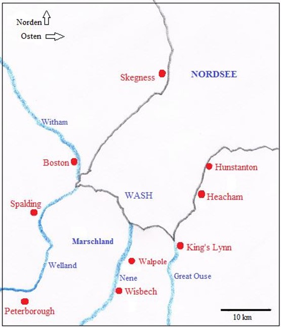 Wash Umgebung