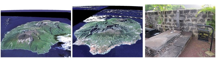 La Reunion (verschiedene Ansichten), Grab des La Buse