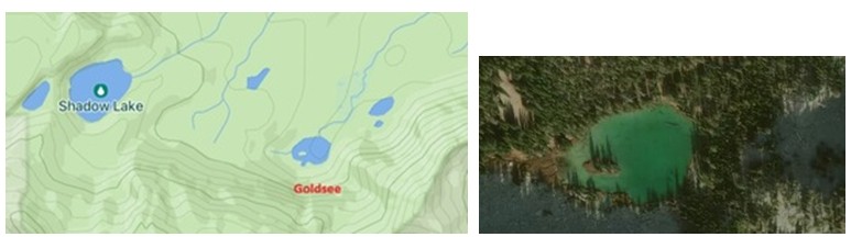 Der Goldsee ? Lassen Peak