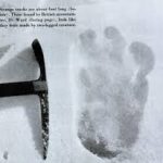Fußabdruck Yeti