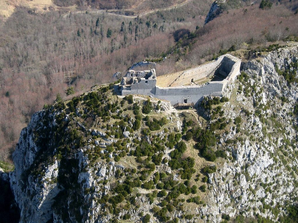 Burg auf dem Montségur