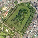Daisenryō-Kofun, das Grab von Kaiser Nintoku in Sakai (5. Jahrhundert