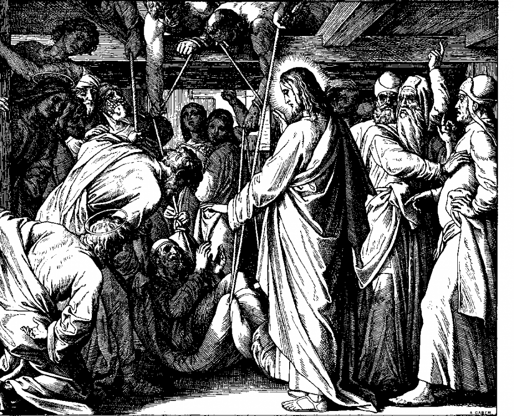 Jesus heilt einen Gelähmten