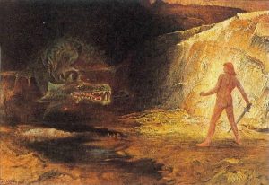 Sigurd und Fafnir
