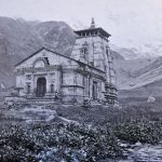 Kedarnath-Tempel um 1880